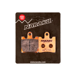 Brake Pads Naraku Sintered For Suzuki AN Burgman 250, 400 -2006, SYM GTS 250 Joymax -2006