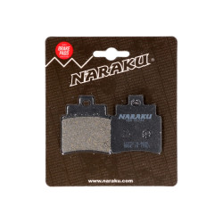 Brake Pads Naraku Organic For Kymco KXR, MXU, Maxxer, SYM, SMC, SYM, GTS