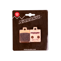 Brake Pads Naraku Sintered For Gilera, Piaggio, Vespa