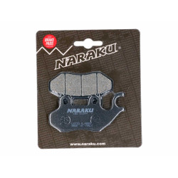 Brake Pads Naraku Organic For PGO, SYM, TGB, Peugeot