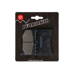 Brake Pads Naraku Organic For Aprilia AF1 Futura 125, RS 125