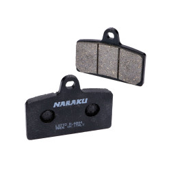 Brake Pads Naraku Organic For Aprilia RS, RS4, Derbi GP1, GPR, MH KN1, KN2, R