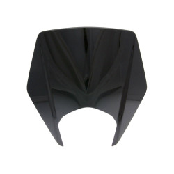 Headlight Fairing Upper Part OEM Black For Derbi Senda 2011-, Gilera RCR, SMT