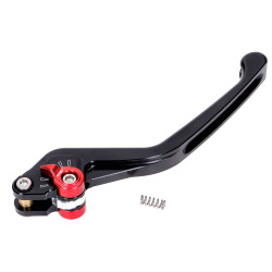 Brake Lever Puig 3.0 Front Adjustable - Black Red