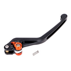 Brake Lever Puig 3.0 Front Adjustable - Black Orange