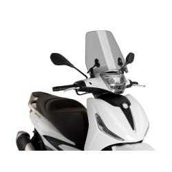 Windshield Puig Urban Smoke For Piaggio Beverly 300, 400 Ie 2021