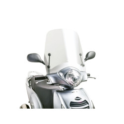 Windshield Puig T.S. Transparent / Clear For Honda Passion 125 (06-14)