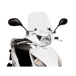 Windshield Puig Trafic Transparent / Clear For Honda NSC Vision 50, 110 (11-14)