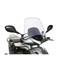 Windshield Puig Trafic Transparent / Clear For Kymco Agility City, RS, DJ S 50, 125 (11-14)