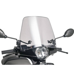 Windshield Puig Trafic Smoke For Piaggio ZIP 50 2T