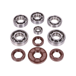 Ball Bearing Set Schmitt Metal Cage C4 For Simson M500 Engine