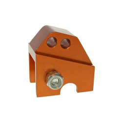 Shock Extender CNC 2-hole Adjustable Mounting - Orange For Piaggio