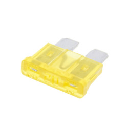 Blade Fuse Flat 19.2mm 20A Yellow In Color