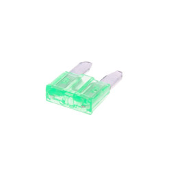 Mini Blade Fuse Flat 11.1mm 30A Green In Color
