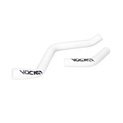 Cooling Hose Kit Voca HQ Reinforced White For Derbi Senda DRD D50B Euro3, Euro4