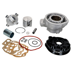 Cylinder Kit Voca Bestia Calotte Black 80cc D.50mm For Minarelli AM6