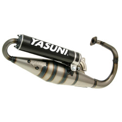 Exhaust Yasuni Scooter Z Carbon For Peugeot Vertical