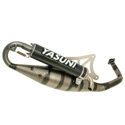 Exhaust Yasuni Scooter R Carbon For Piaggio