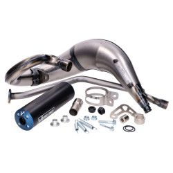Exhaust Yasuni Cross ML MAX PRO Blue For Beta RR, Aprilia RX, SX, Derbi Senda, Motorhispania Furia, Rieju 50 MRT, Pro, SM, Yamaha DT 50, Sherco SM Minarelli AM6