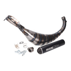 Exhaust Yasuni R4 Carrera MAX For Derbi EBE, EBS, D50B0 Big Bore = YA820TB