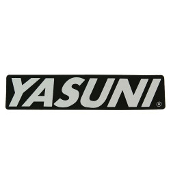Silencer Sticker YASUNI 170x60mm
