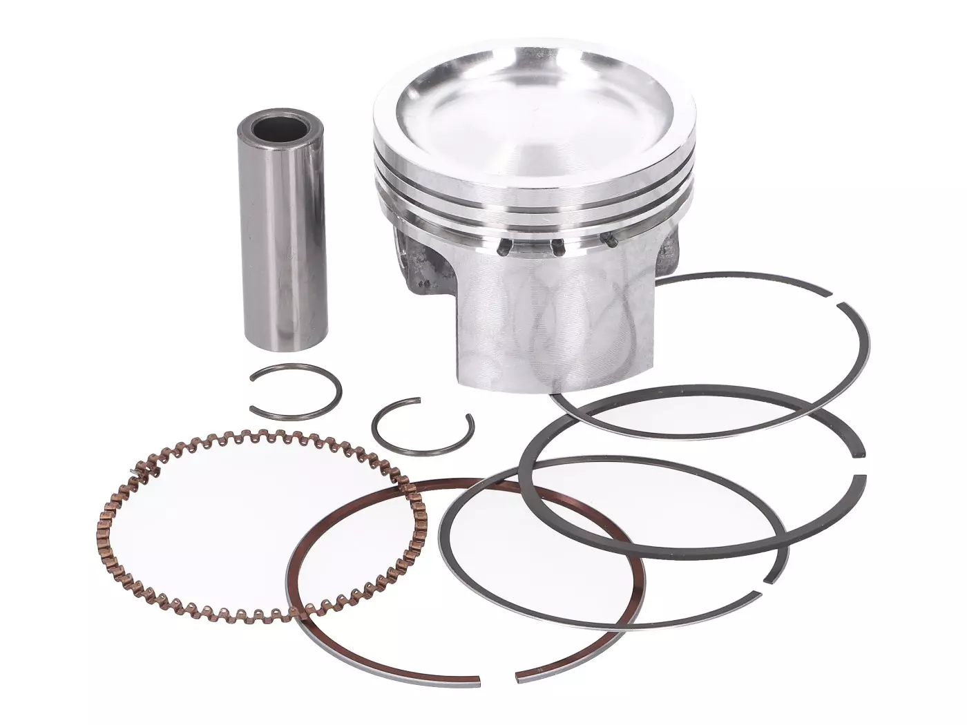 Piston Kit DR 80cc 49mm For Piaggio 50 4-stroke