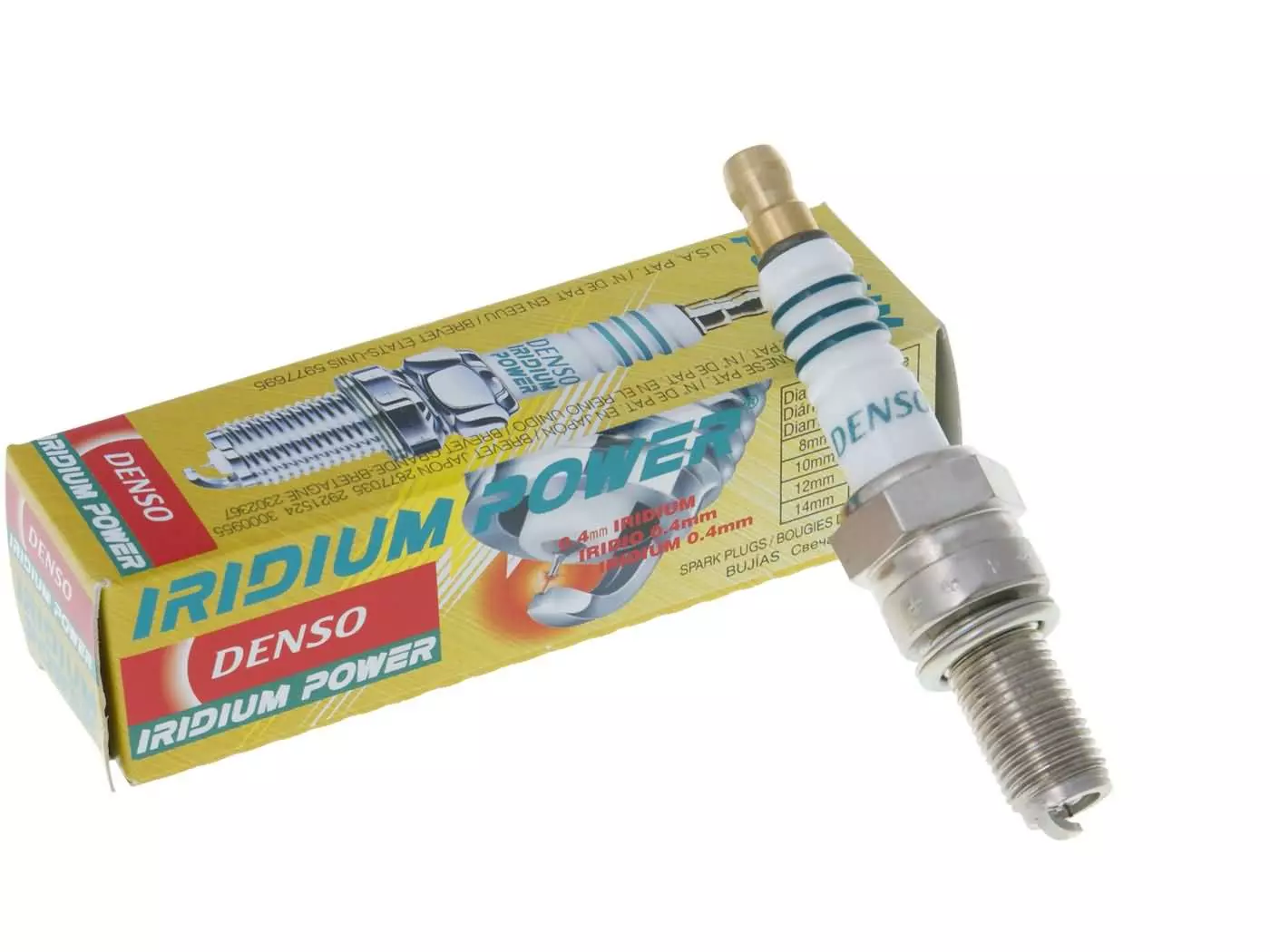 Spark Plug DENSO IU22 Iridium Power With Screwable Plug Connector