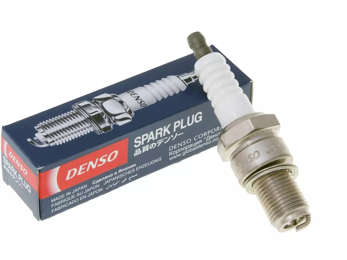 Spark Plug DENSO W24ESR-V (alt. BR8EG-Racing)