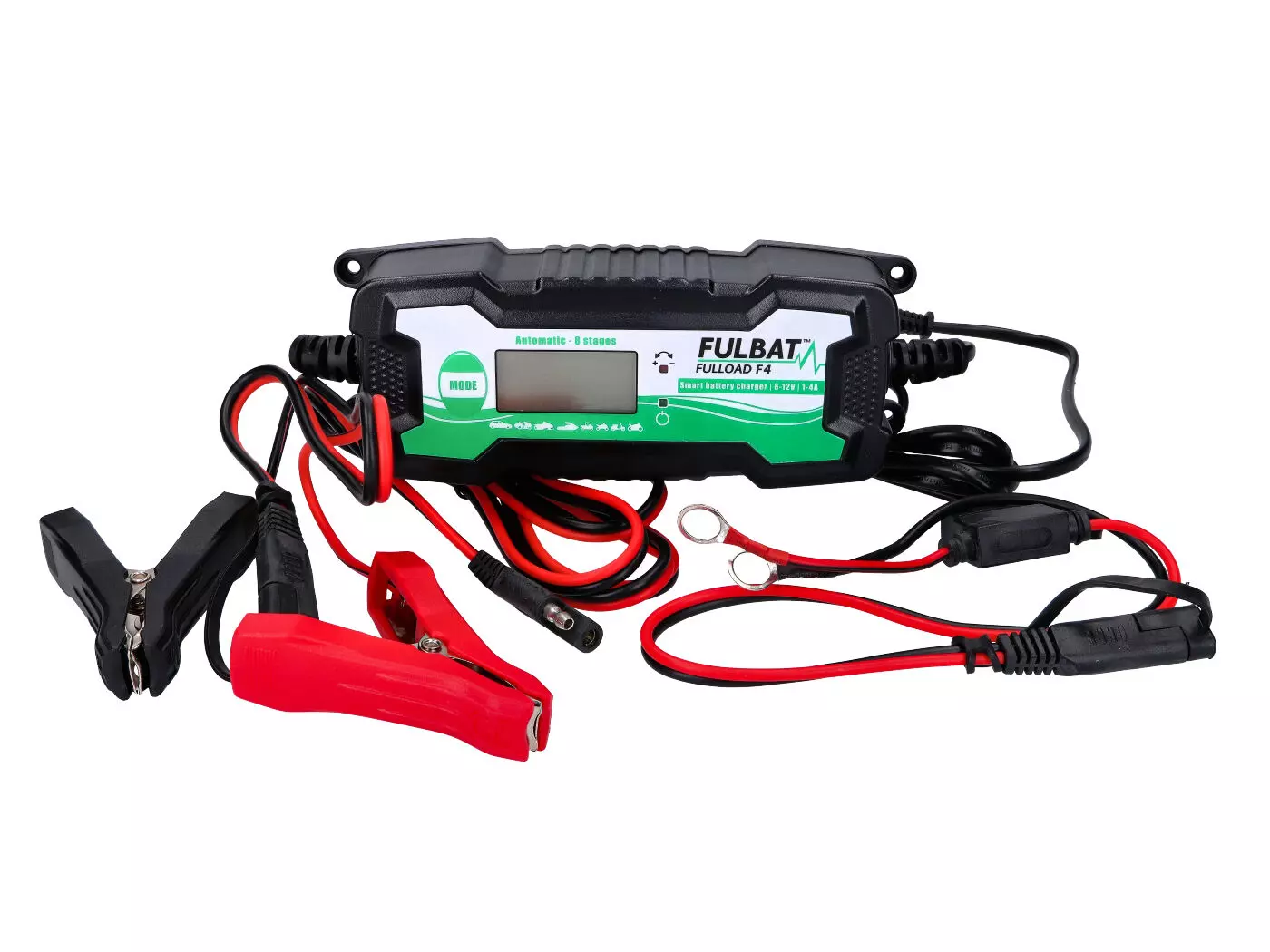 Battery Charger Fulbat Fulload F4 For 6V, 12V Lead-based, MF, Gel, 1.2-120Ah