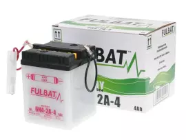 Battery Fulbat 6V 6N4-2A-4 DRY Incl. Acid Pack