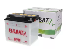 Battery Fulbat 53030 / Y60-N30L-A DRY Incl. Acid Pack