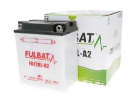 Battery Fulbat FB12AL-A2 DRY Incl. Acid Pack