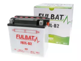 Battery Fulbat FB7L-B2 DRY Incl. Acid Pack