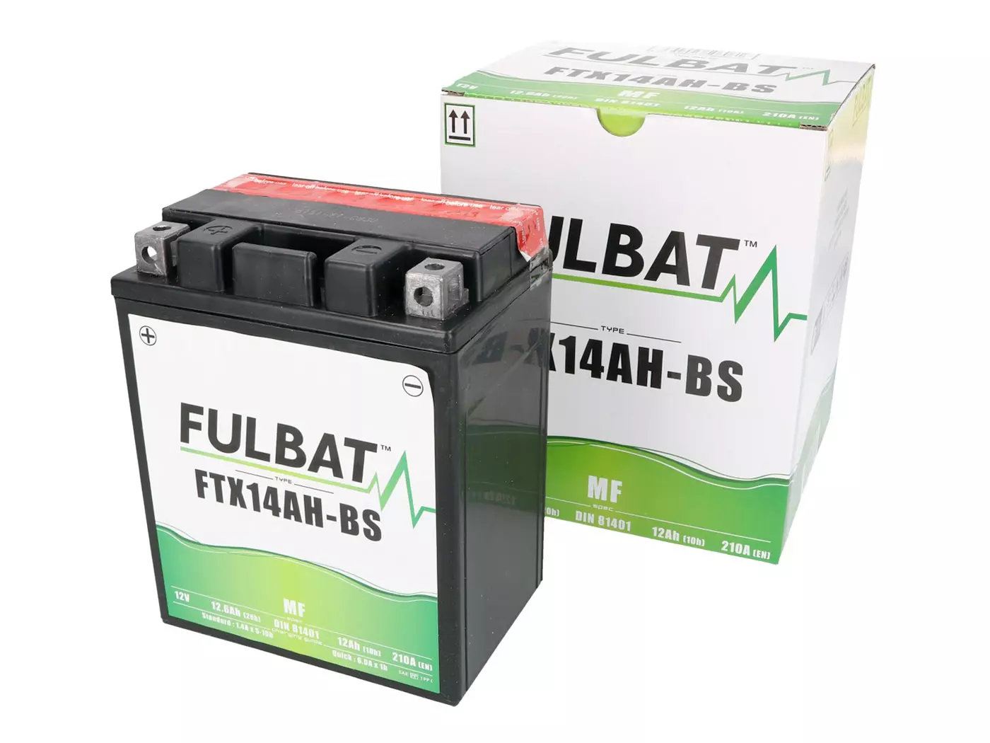 Battery Fulbat FTX14AH-BS MF Maintenance Free