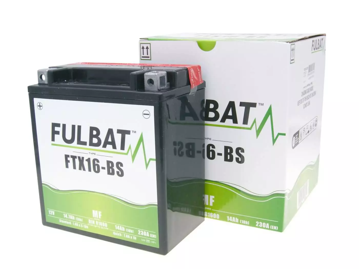 Battery Fulbat FTX16-BS MF Maintenance Free