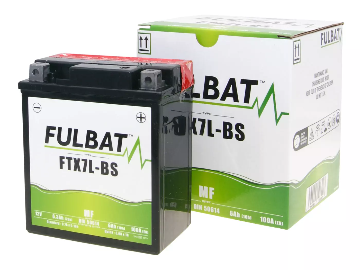 Battery Fulbat FTX7L-BS MF Maintenance Free