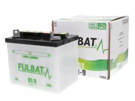 Battery Fulbat U1-9 DRY Incl. Acid Pack