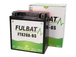 Battery Fulbat FTX20A-BS MF Maintenance Free