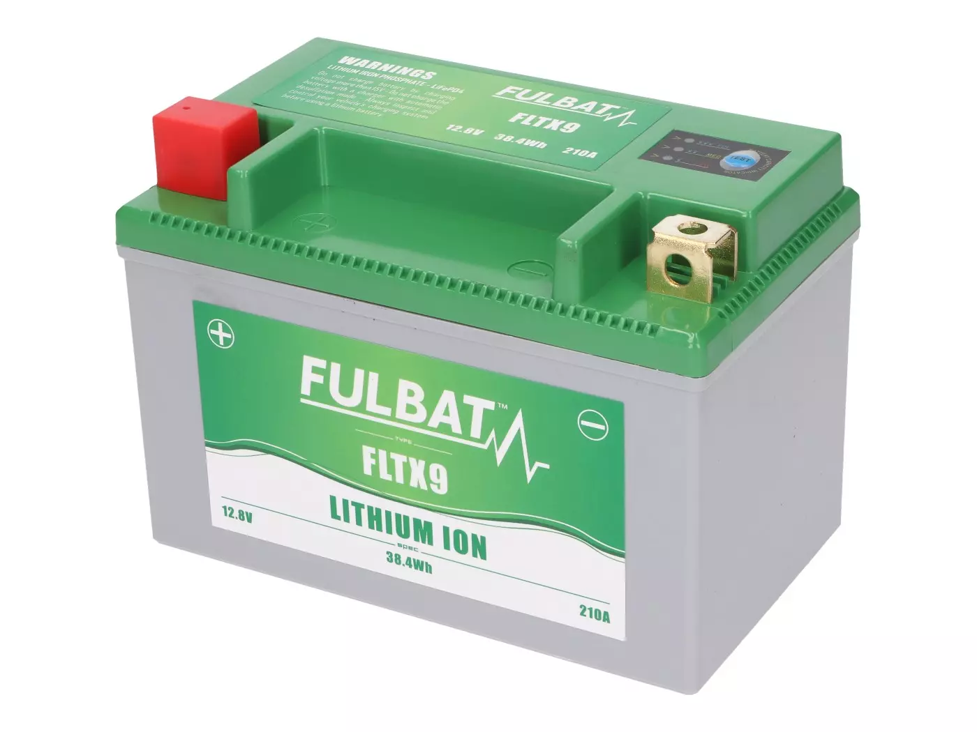 Buy now: Battery Fulbat FLTX9 LITHIUM ION M/C Battery Fulbat FLTX9 LITHIUM ION M/C