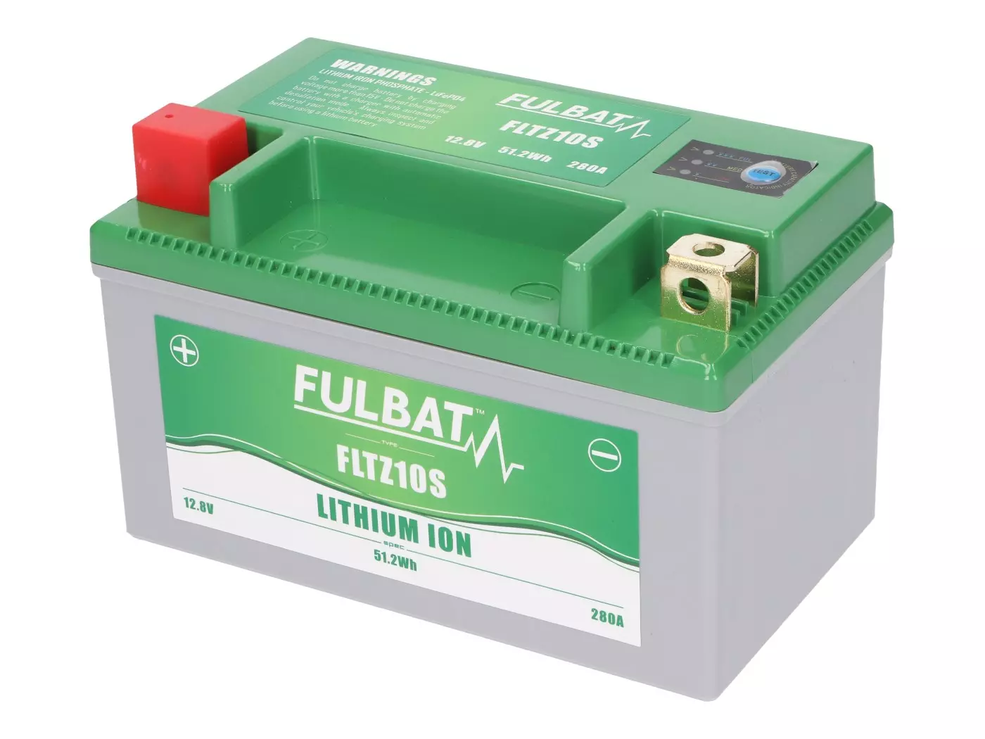 Buy now: Battery Fulbat FLTZ10S LITHIUM ION M/C Battery Fulbat FLTZ10S LITHIUM ION M/C