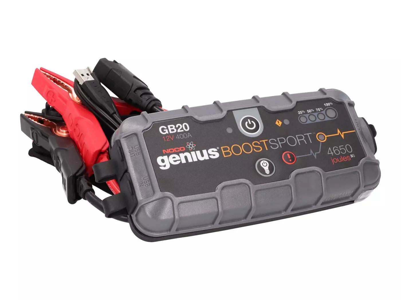 Buy now: Jump Starter NOCO GB20 Boost Sport 400A 12V UltraSafe Lithium Jump Starter NOCO GB20 Boost Sport 400A 12V UltraSafe Lithium
