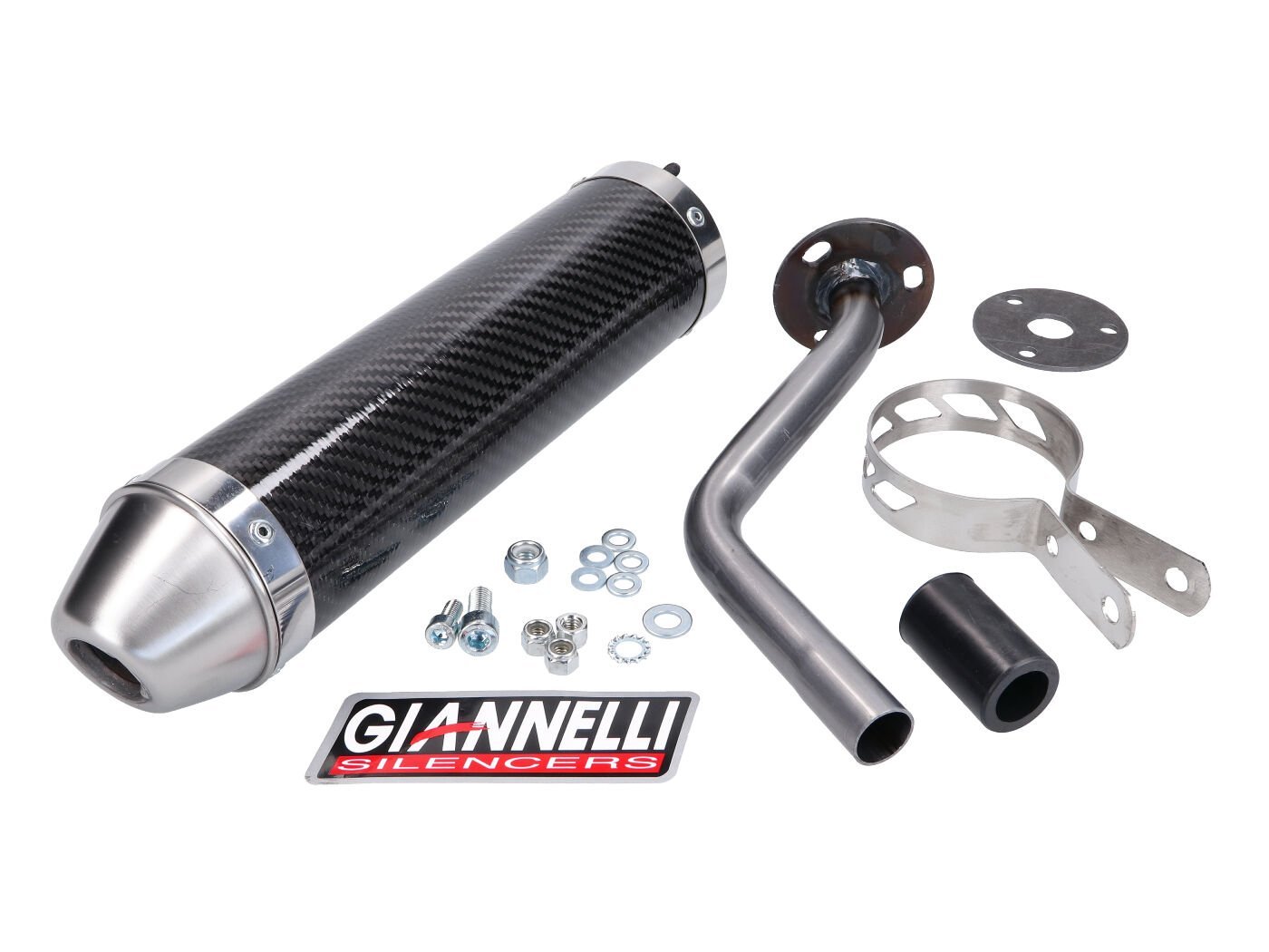 Muffler Giannelli Carbon For HRD Sonic 50 99-03