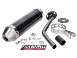 Muffler Giannelli Carbon For Rieju MRX, SMX, RRX 50 02-03