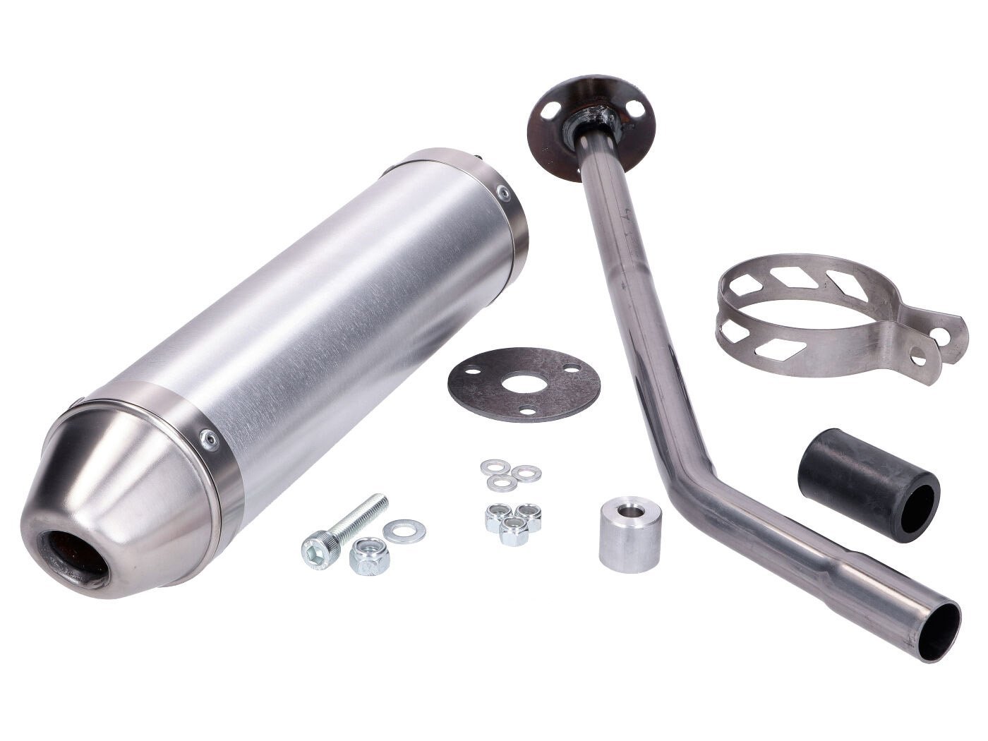 Muffler Giannelli Aluminum For Aprilia RX-SX 50 2006 (D50B, EBE)