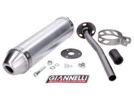 Muffler Giannelli Aluminum For Yamaha DT 50 R 98-03, MBK X-Limit 98-03