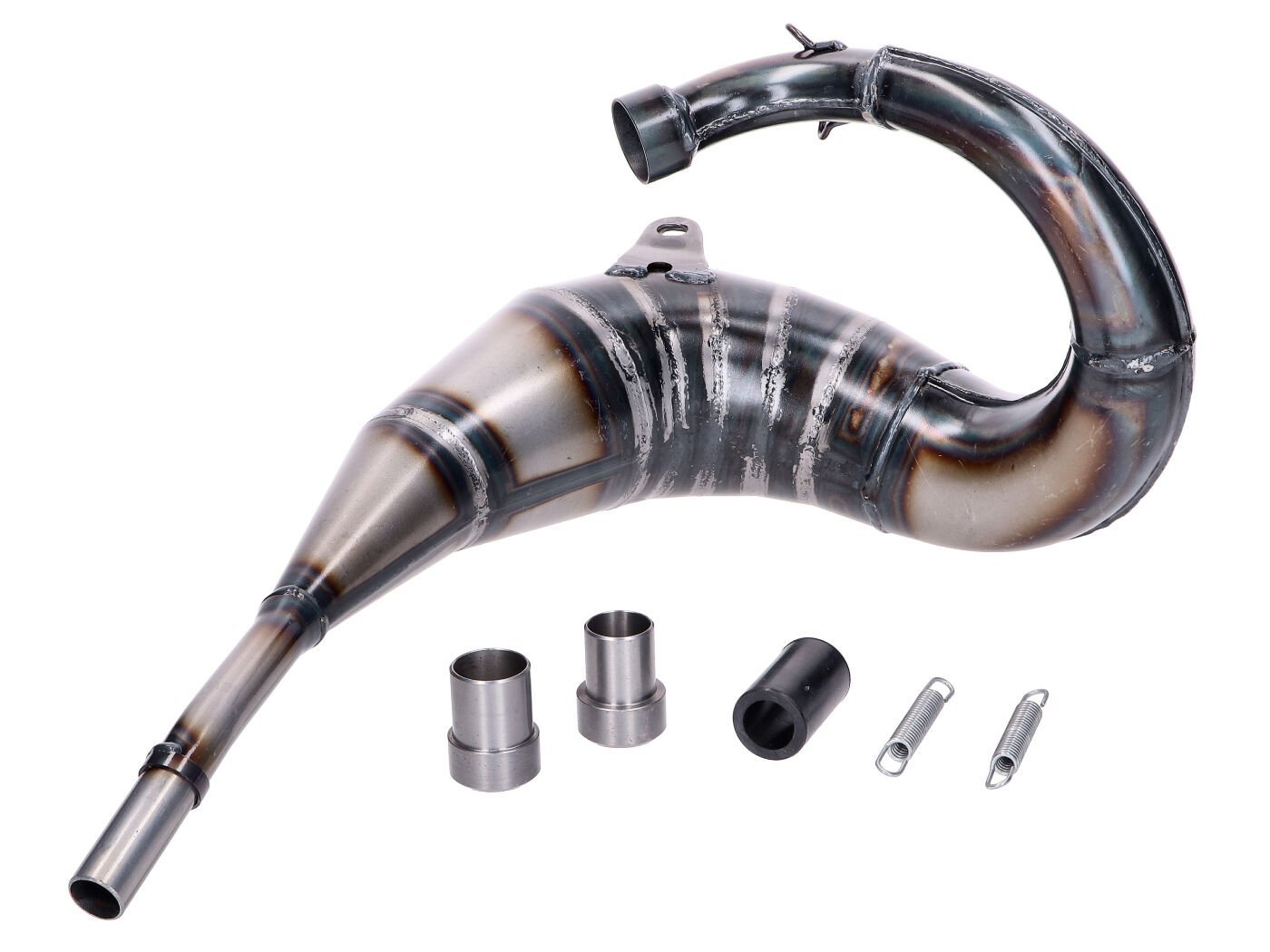 Exhaust Giannelli Enduro For Peugeot XP6 SM 50 2006-2007, Motorhispania Furia Max 50