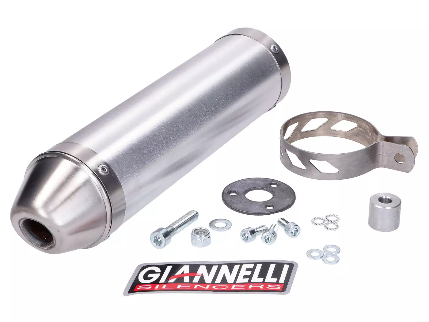 Muffler Giannelli Aluminum For Aprilia RX, SX 50 06-15, Derbi Senda 50 RX, SM Xrace, Xtreme 09-15