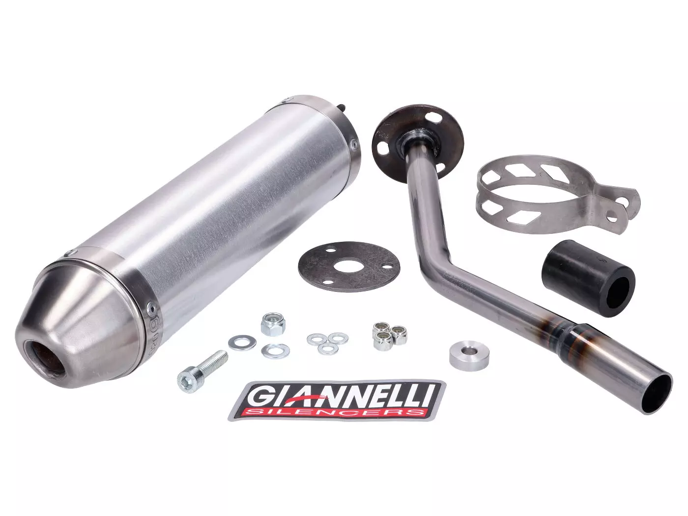 Muffler Giannelli Aluminum For Beta Enduro 50 09-11