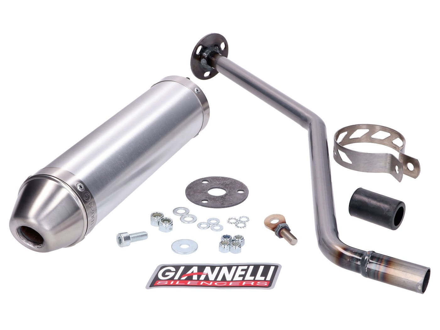 Muffler Giannelli Aluminum For KSR Moto TR 50 SM, X 14-16
