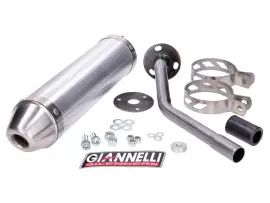 Silencer Giannelli Aluminum For Fantic Engine 50M, 50MR, 50E, 50ER, 50ES 2T 13-16